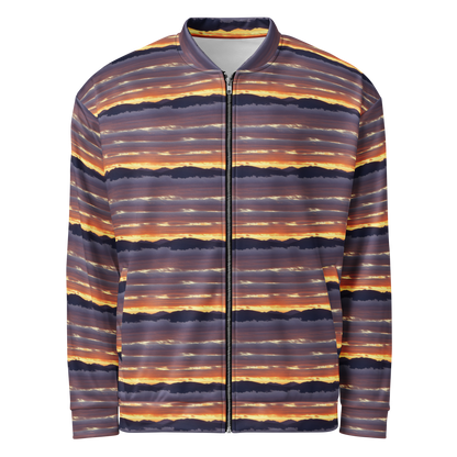 Bomber Jacket - Colorful Clouds Sunset Gladys Dawson