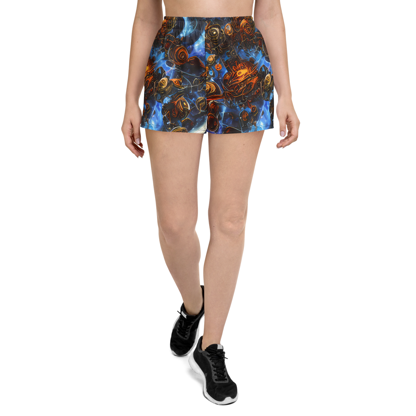 Women’s Athletic Shorts - Pimenov's Cosmos