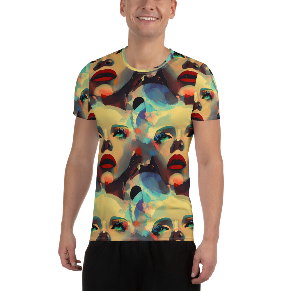 Men's Athletic T-Shirt - Astral Reflections