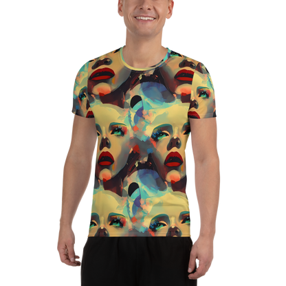 Men's Athletic T-Shirt - Astral Reflections