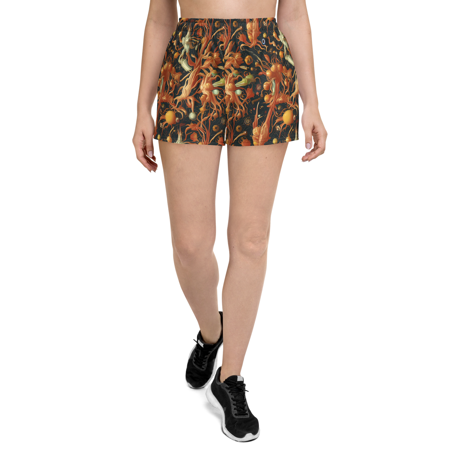 Women’s Athletic Shorts - Bosschaert's Nebula