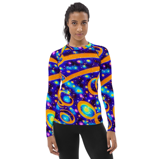 Women's Rash Guard - Epic Orbit