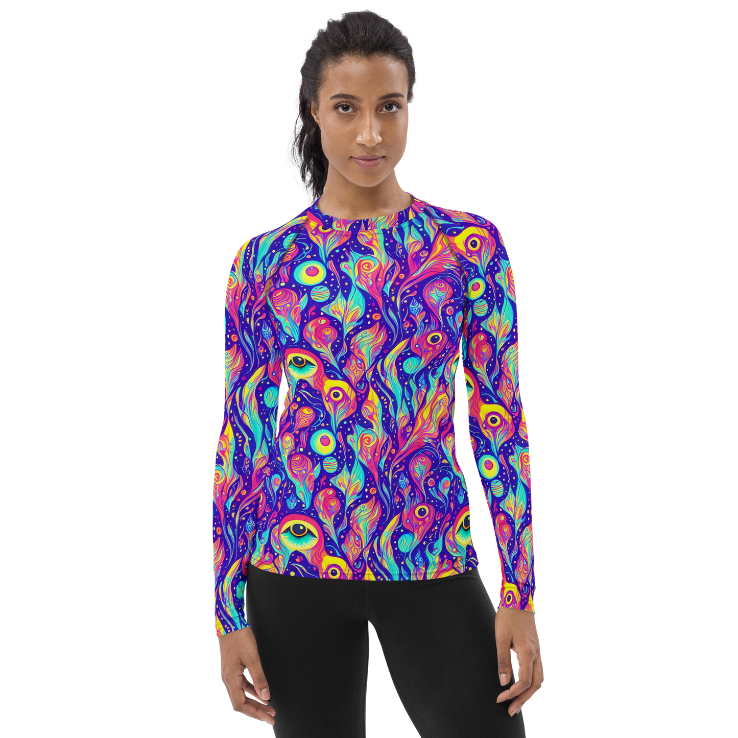 Women's Rash Guard - Mystic Petal Dance