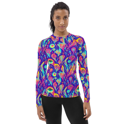 Women's Rash Guard - Mystic Petal Dance