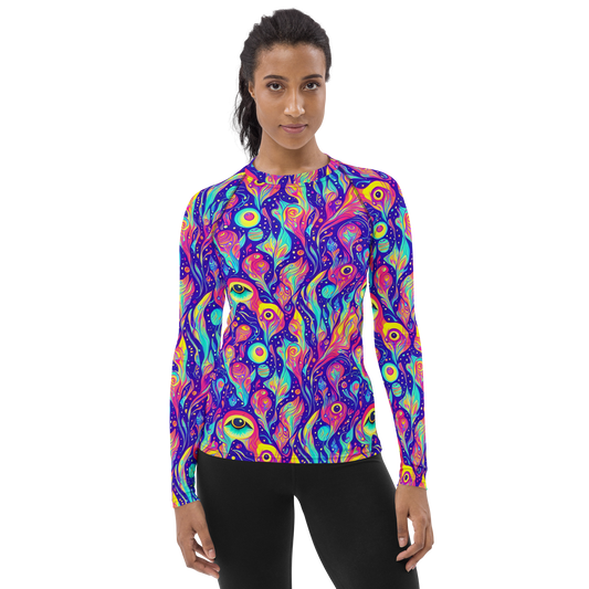 Women's Rash Guard - Mystic Petal Dance