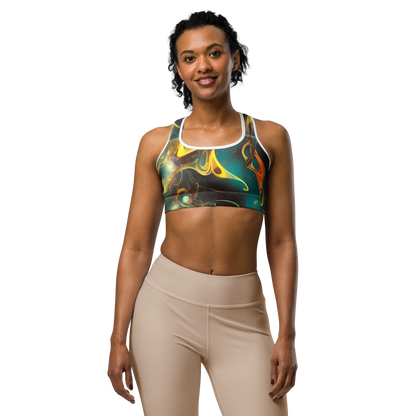 Sports Bra - Elegant Whirl