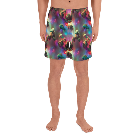 Men's Athletic Shorts - Nebula Dreams