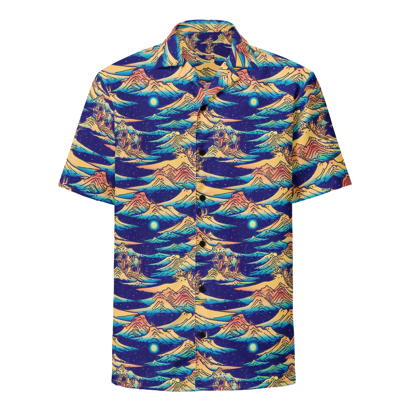 Button Shirt - Mystical Mountain Mirage