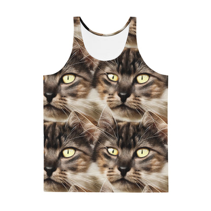 Men's Tank Top - Feline Reverie