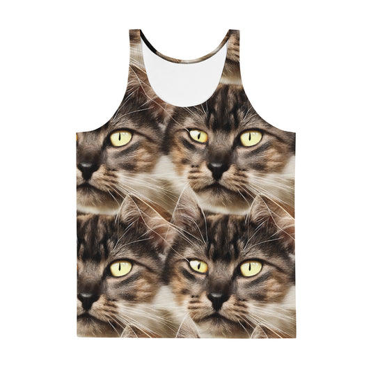 Men's Tank Top - Feline Reverie