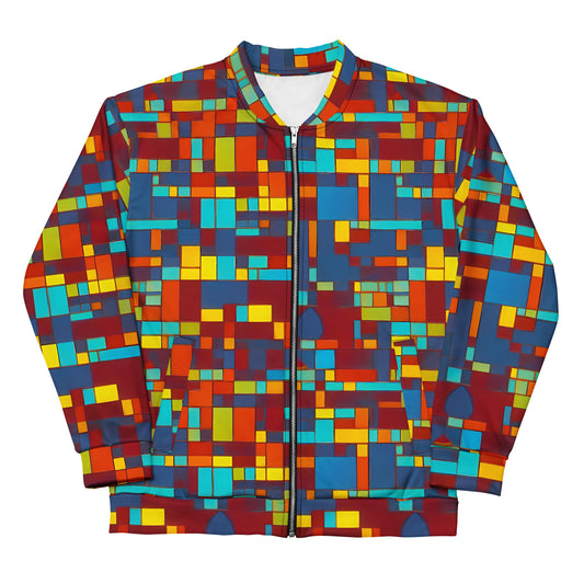 Bomber Jacket - Astral Grid