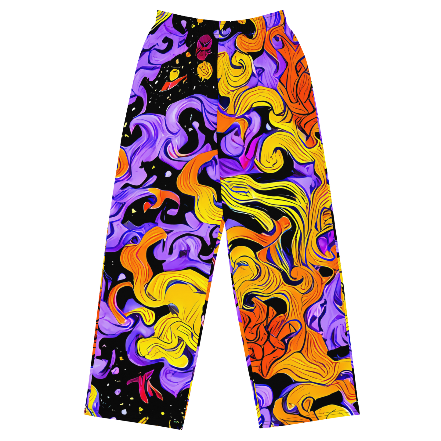 Wide-Leg Pants - Bosschaert Swirl