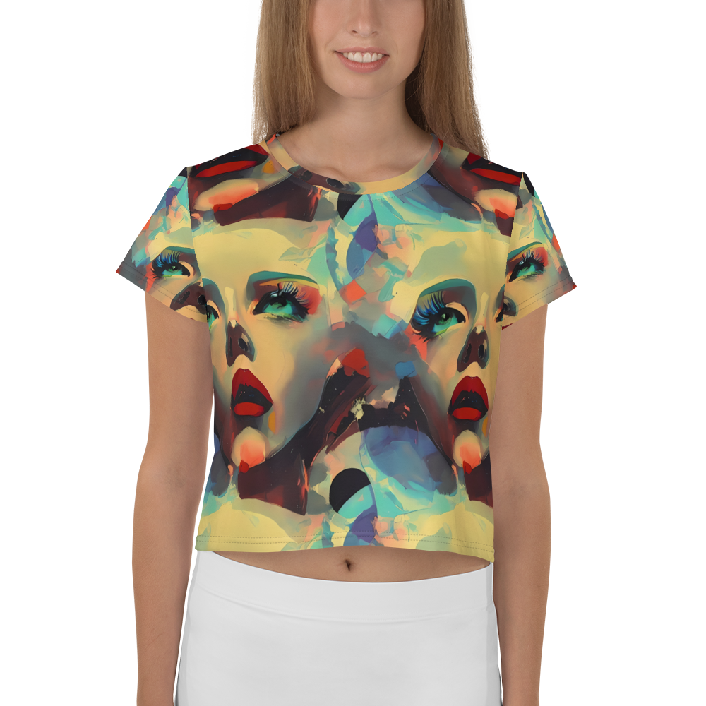 Women's Crop Tee - Astral Reflections