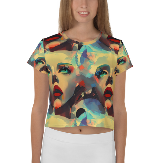 Women's Crop Tee - Astral Reflections