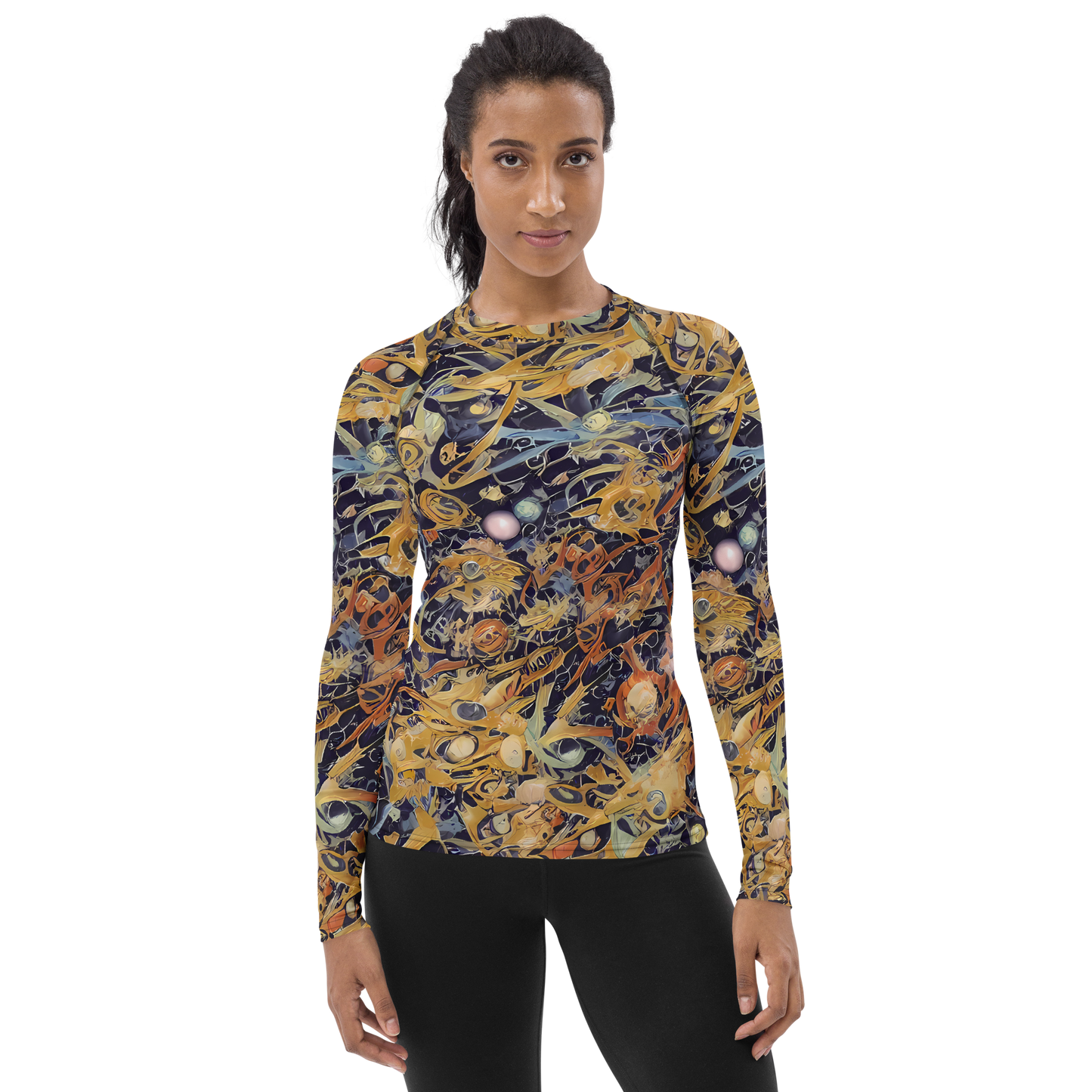 Women's Rash Guard - Quantum Symmetry