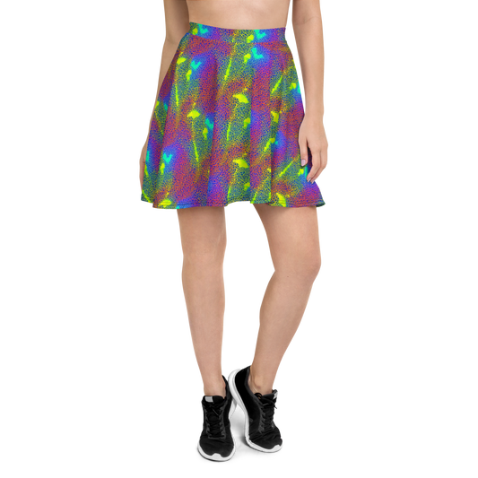 Skater Skirt - Prismatic Web