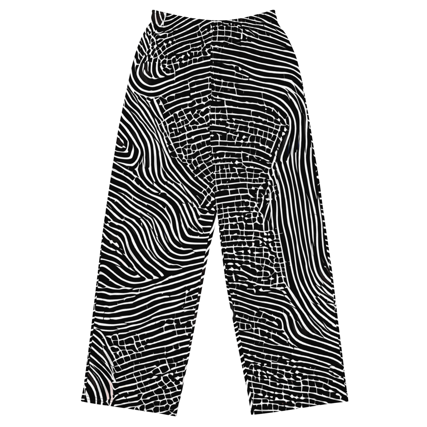 Wide-Leg Pants - Zenith Stripes