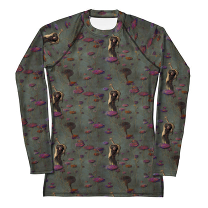 Women's Rash Guard - Ethereal Bloom