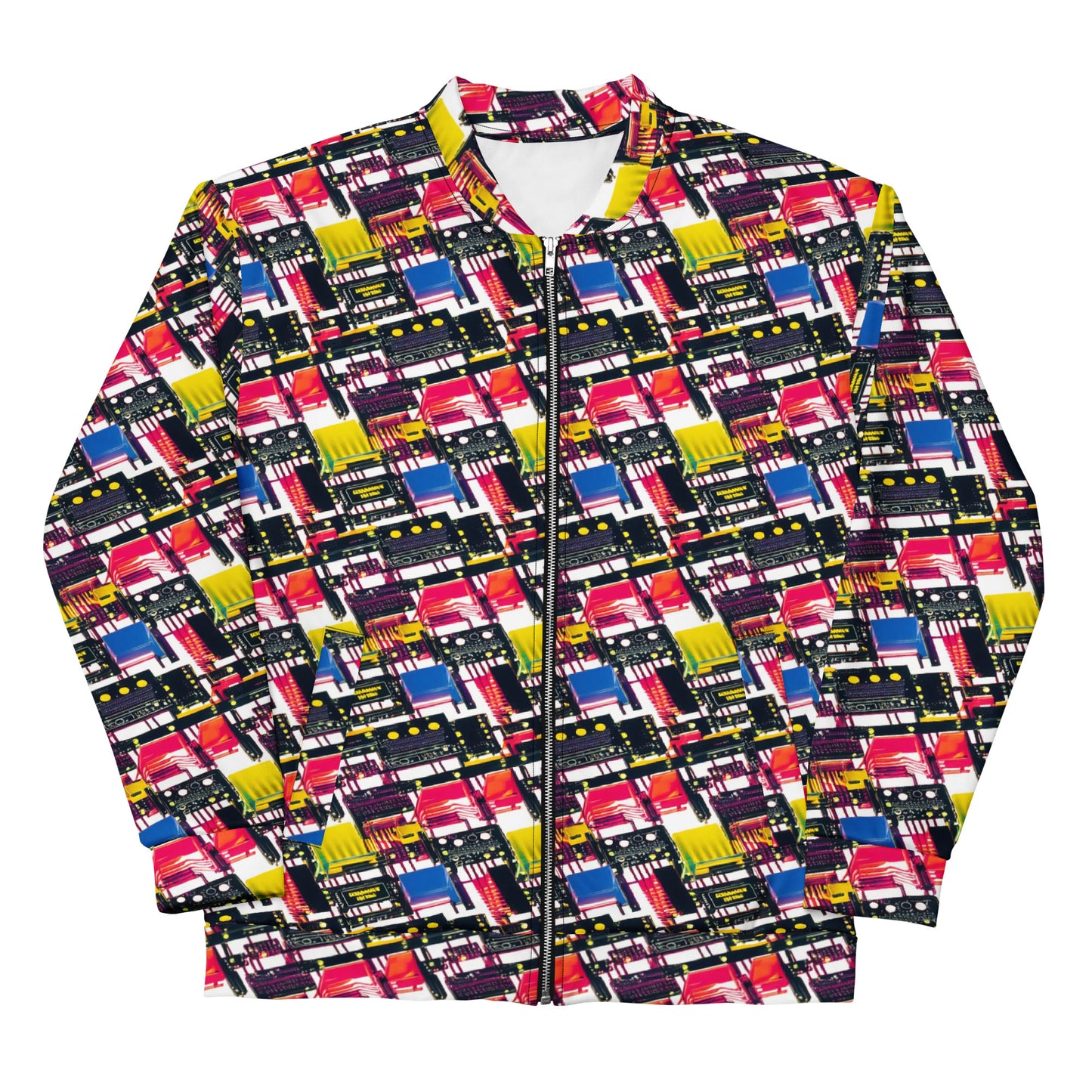 Bomber Jacket - Neon Circuit Breaker