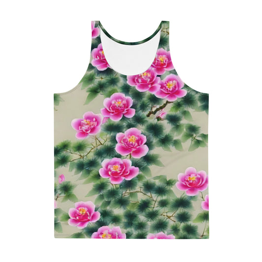 Men's Tank Top - Blossom Reverie