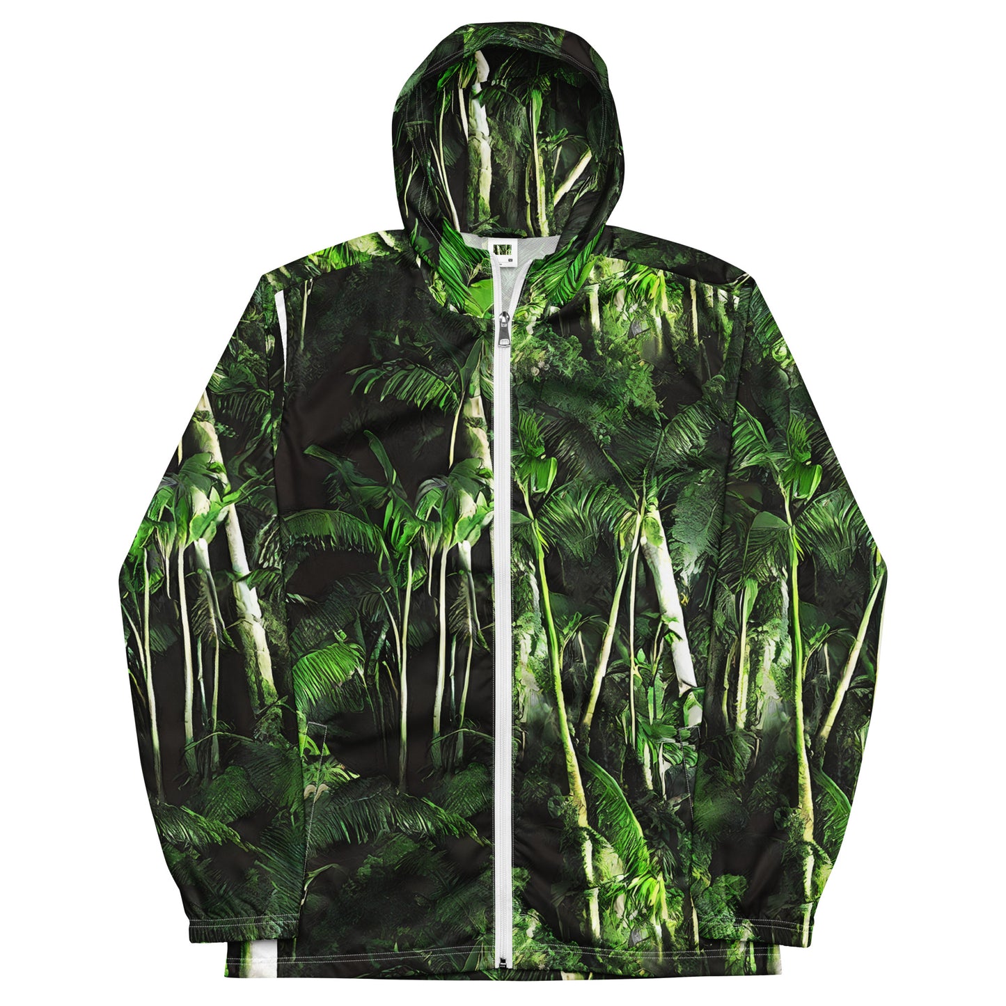 Men's Windbreaker - Emerald Canopy