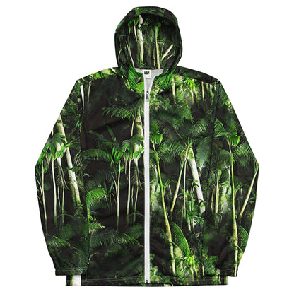 Men's Windbreaker - Emerald Canopy