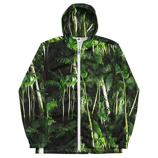 Men's Windbreaker - Emerald Canopy
