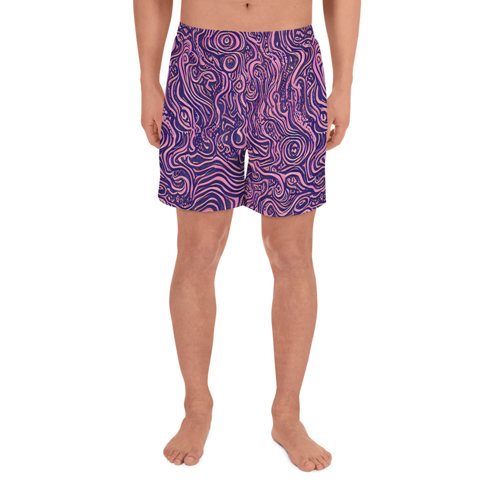 Men's Athletic Shorts - Ethereal Etch