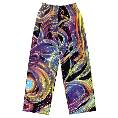 Wide-Leg Pants - Lebacq Swirl