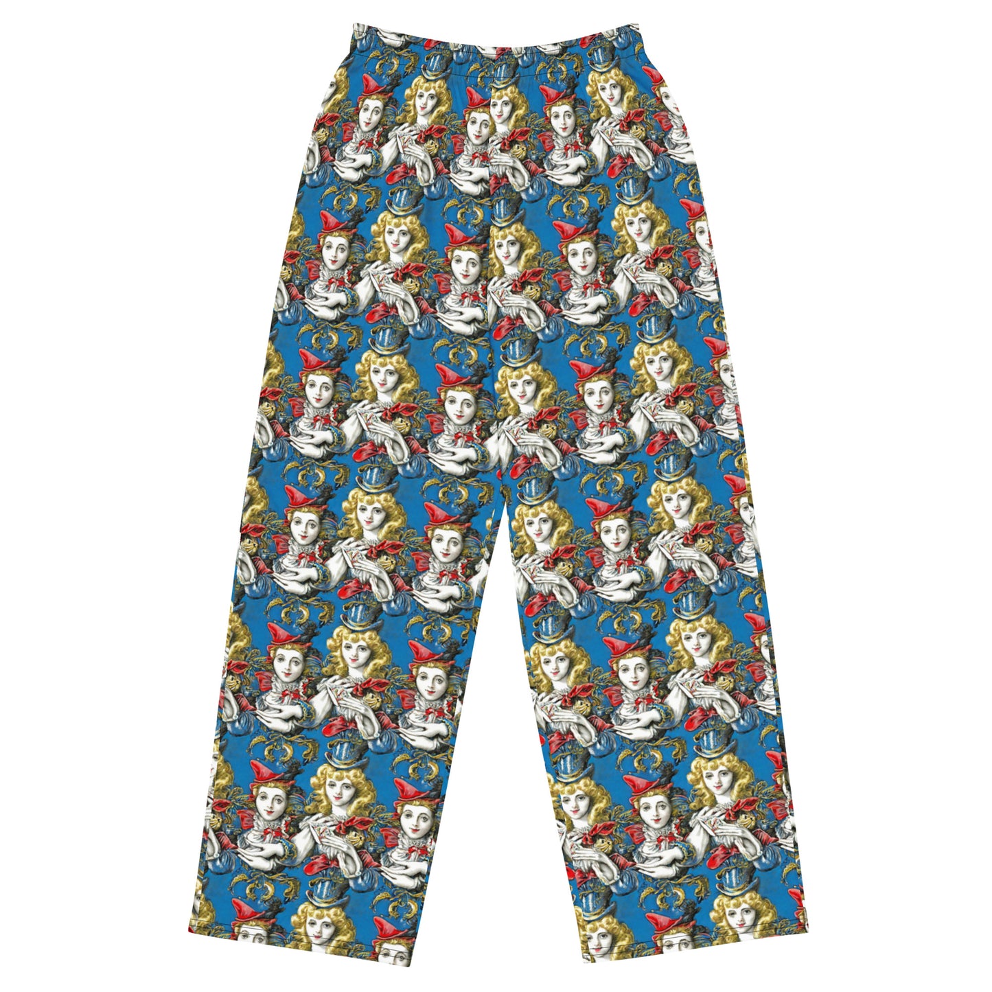 Wide-Leg Pants - Masquerade Echoes