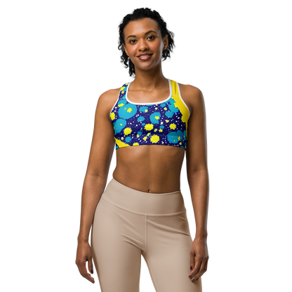 Sports Bra - Starburst Splash