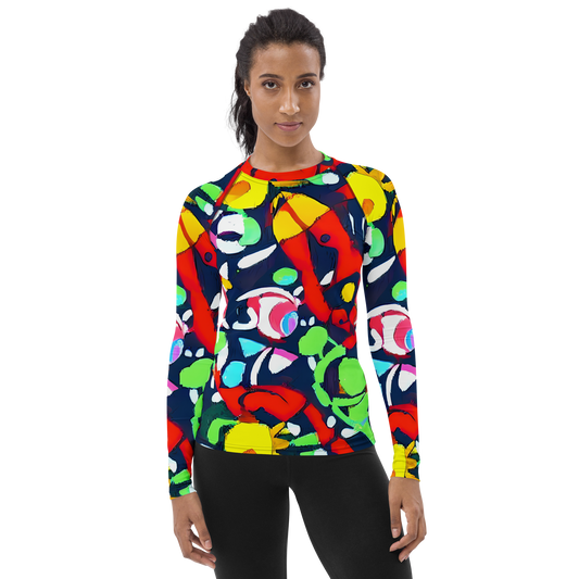 Women's Rash Guard - Chagall's Dream