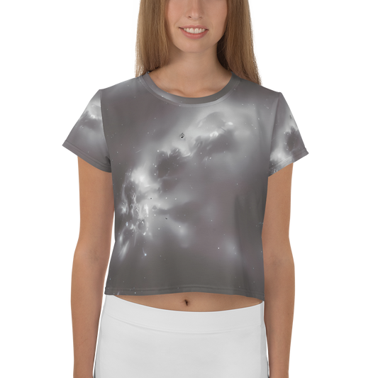 Women's Crop Tee - Silver Nebula