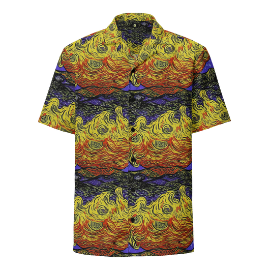 Button Shirt - Dancing Solar Flare