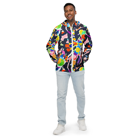 Men's Windbreaker - Kaleido Burst