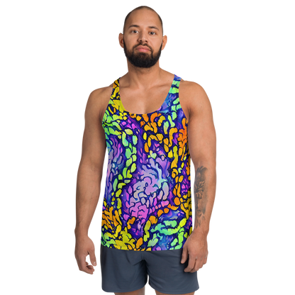 Men's Tank Top - Surreal Waveforms