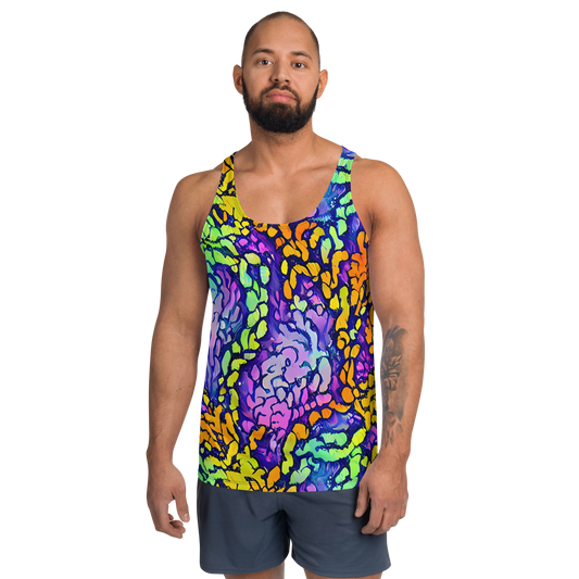 Men's Tank Top - Surreal Waveforms