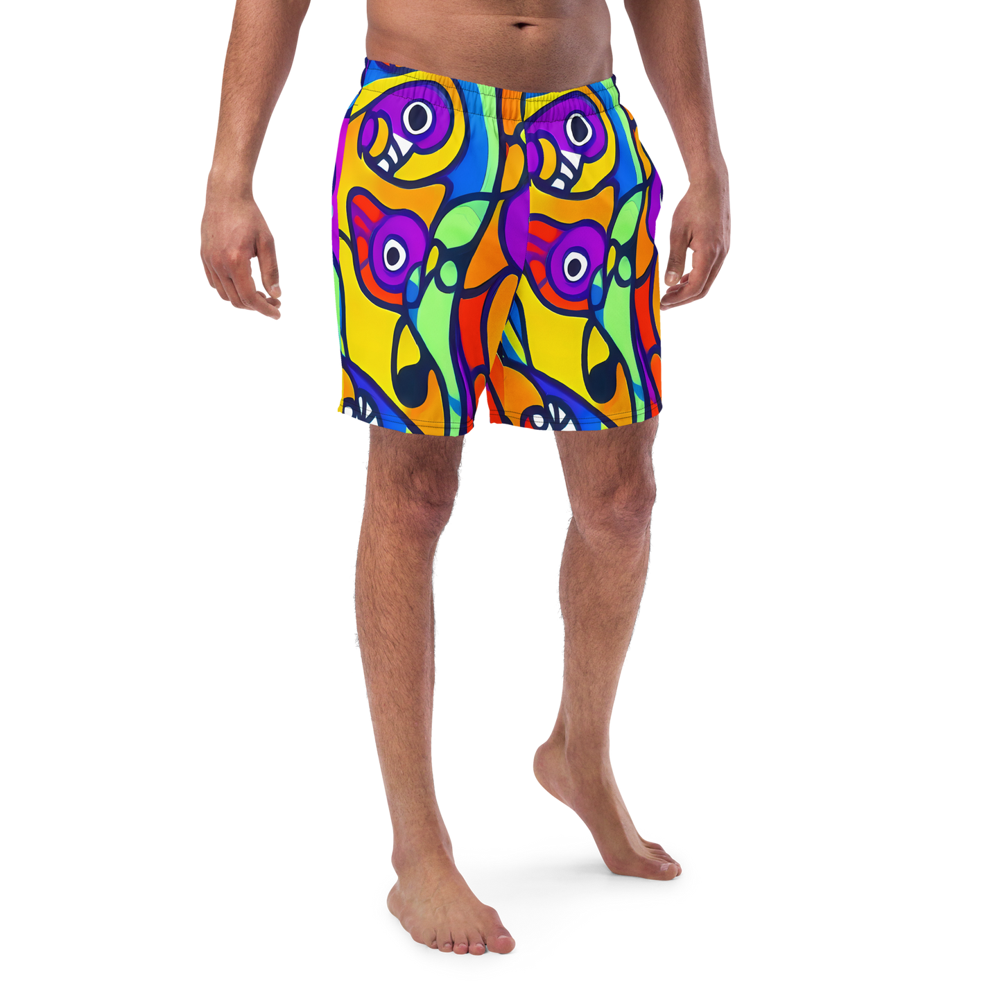 Swim Trunks - Kaleido Fish