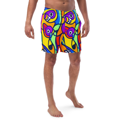 Swim Trunks - Kaleido Fish