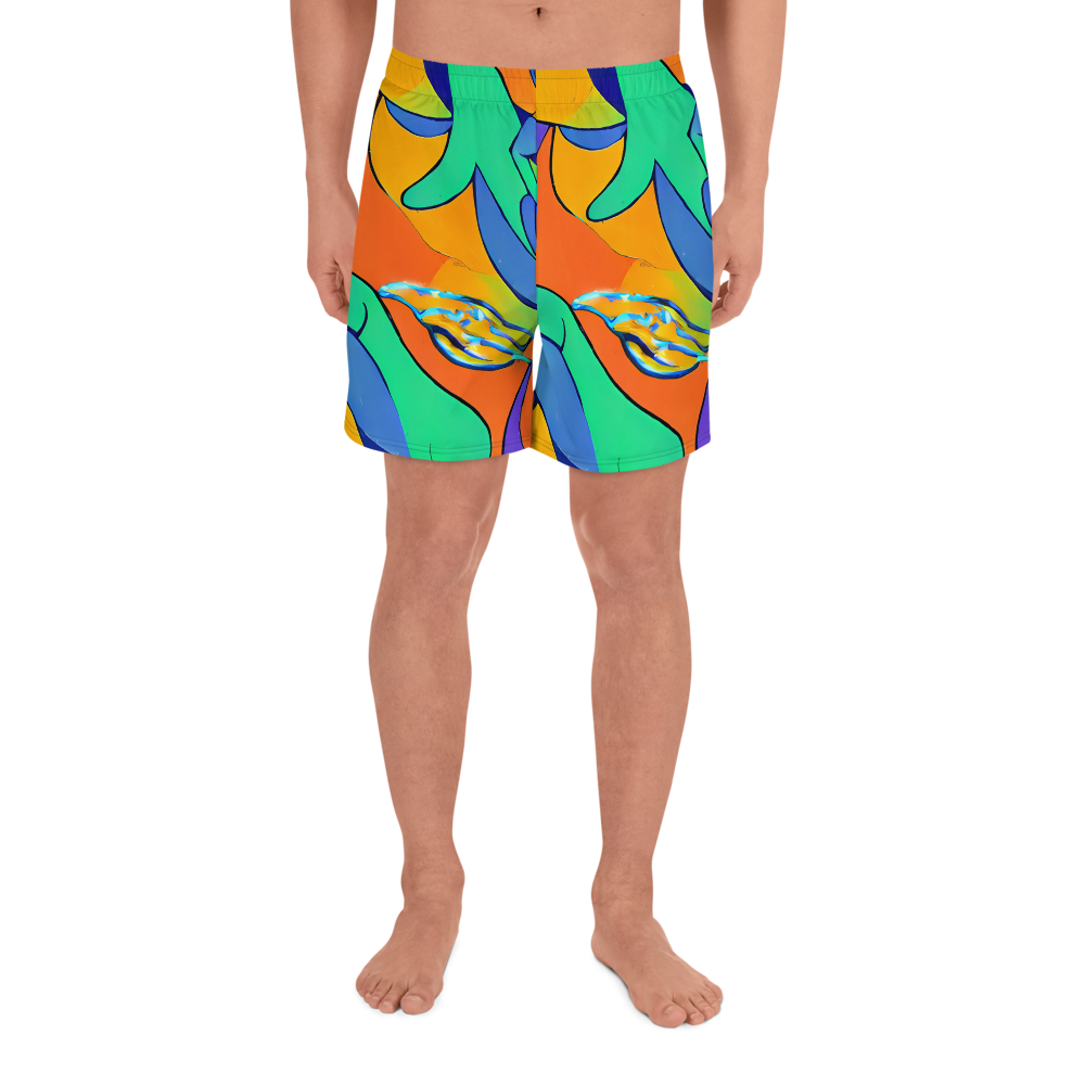 Men's Athletic Shorts - Archipenko Dream
