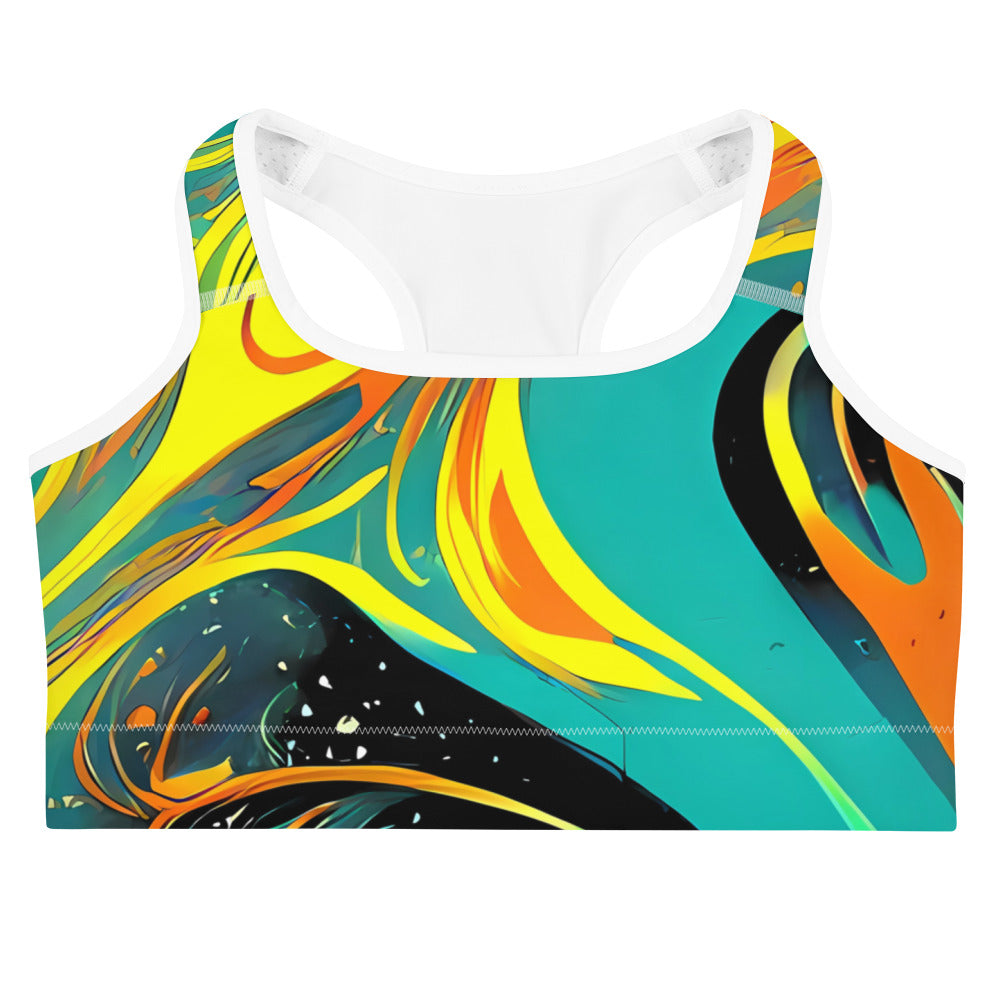 Sports Bra - Void Swirl