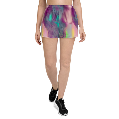 Women’s Athletic Shorts - Surreal Tresses