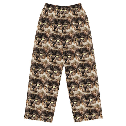 Wide-Leg Pants - Feline Reverie