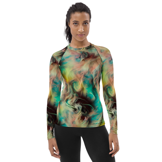 Women's Rash Guard - Enchanted Fusion