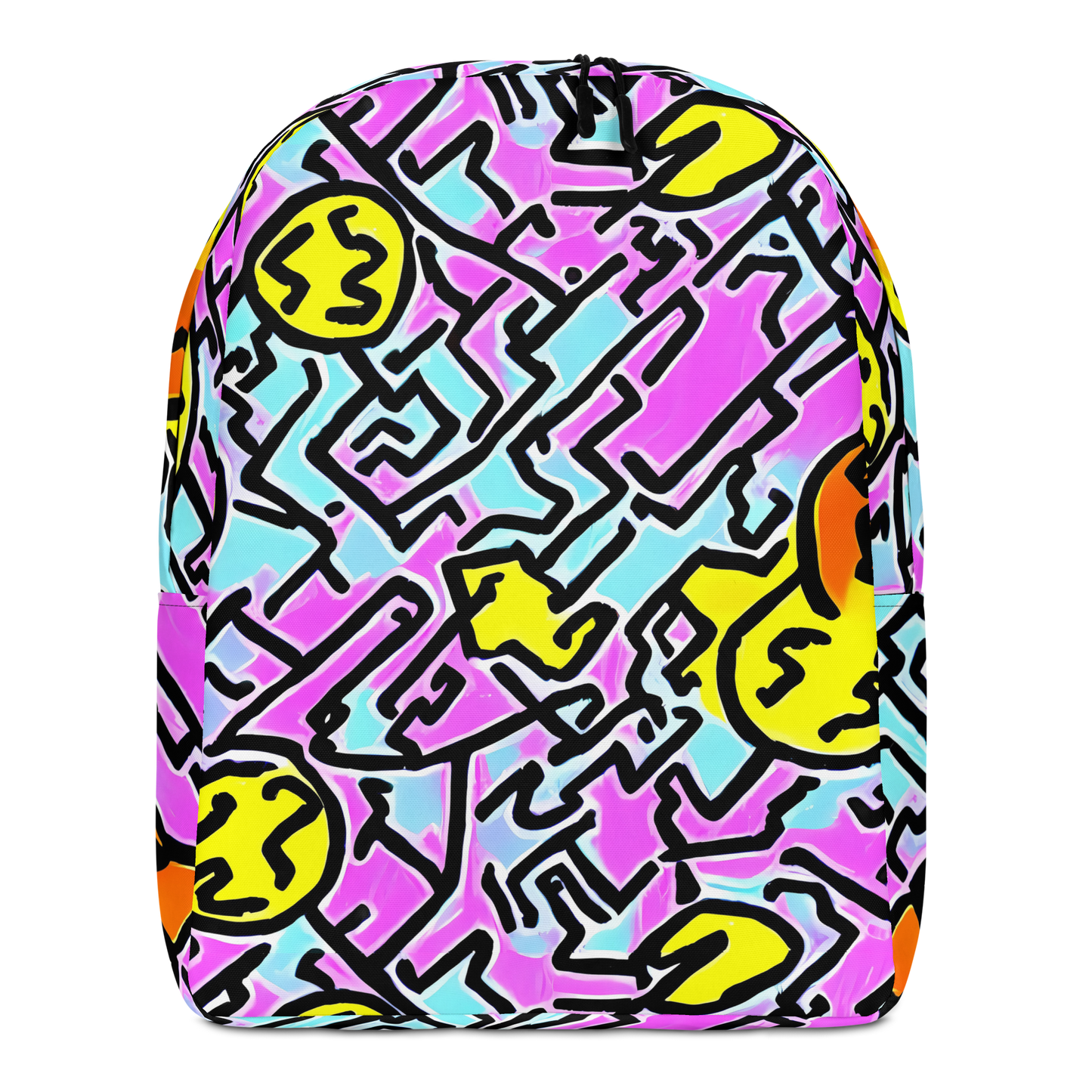 Minimalist Backpack - Punk Doodles