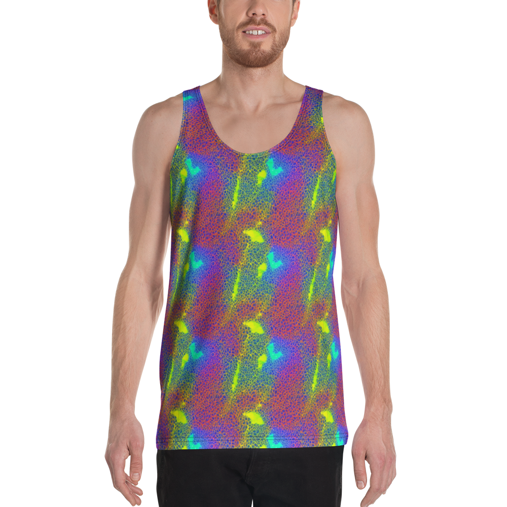 Men's Tank Top - Prismatic Web