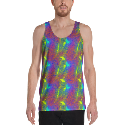 Men's Tank Top - Prismatic Web