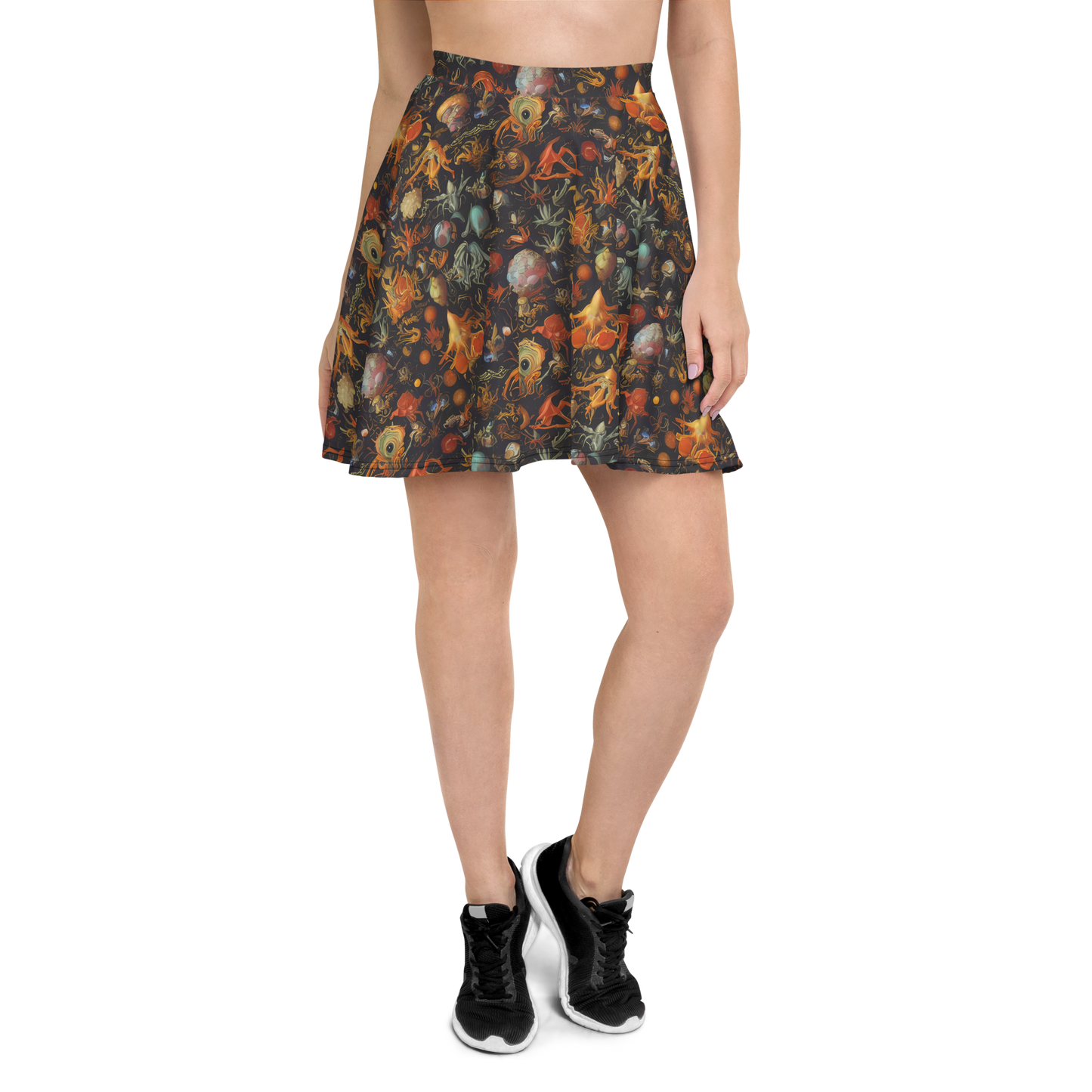 Skater Skirt - Florescent Void