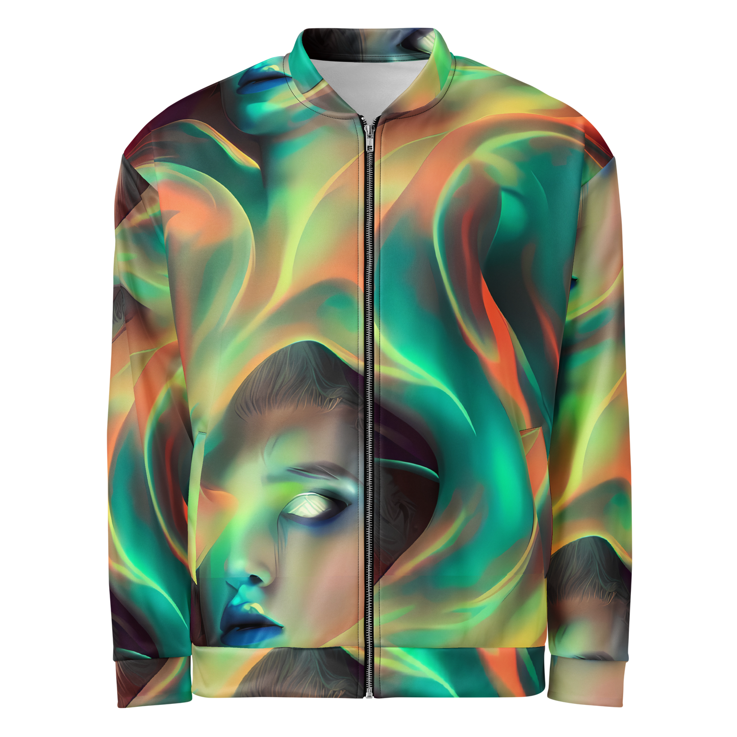 Bomber Jacket - Soulfire Embrace