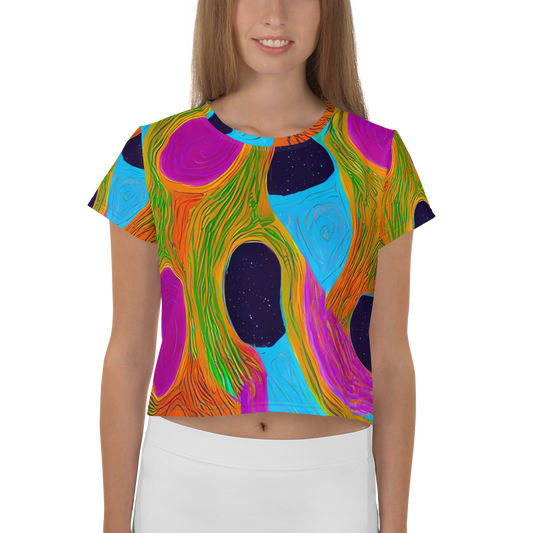 Women's Crop Tee - Galactic Harmony